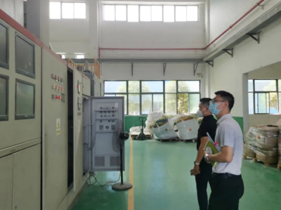 青浦區(qū)生態(tài)環(huán)境局開(kāi)展上海巨浪環(huán)保現(xiàn)場(chǎng)事中復(fù)核工作